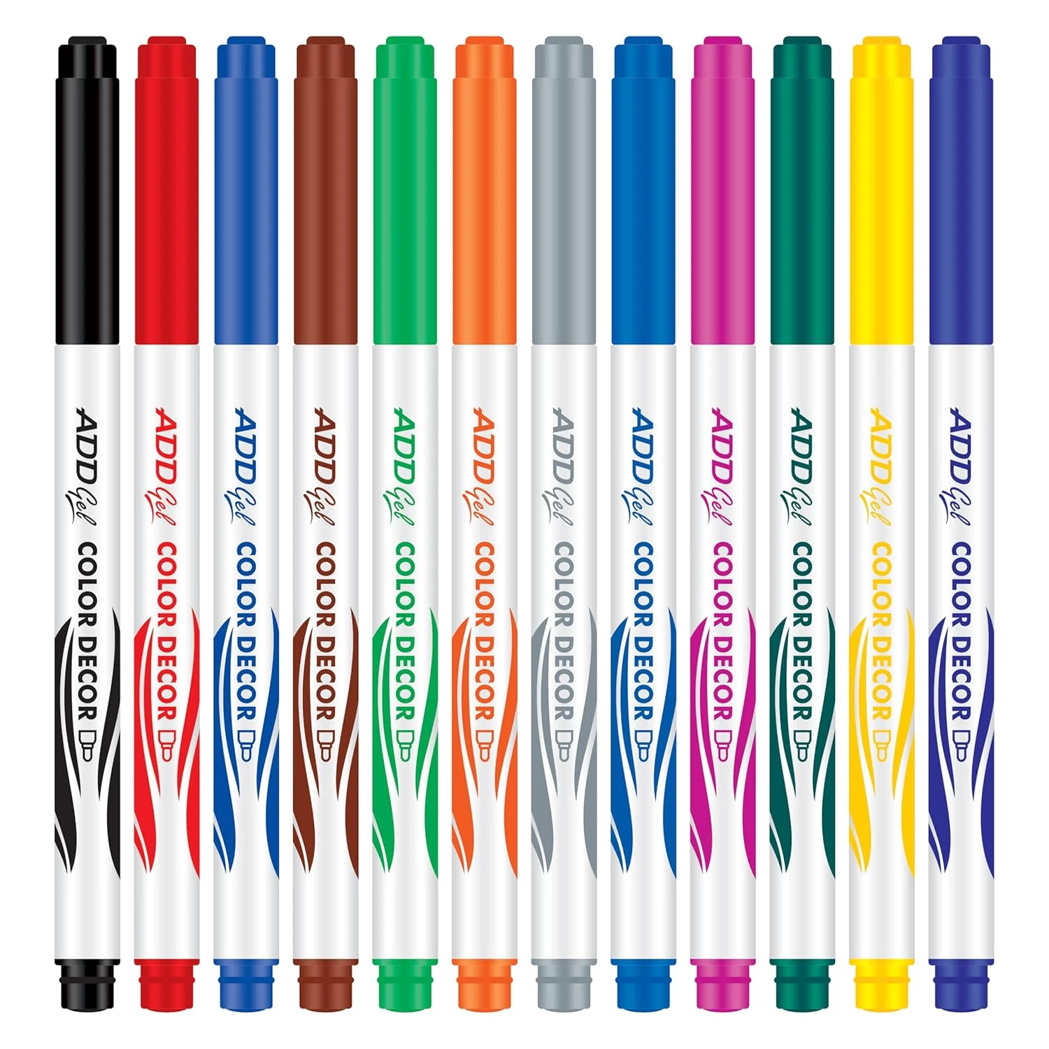 Add Gel Color Decor Sketch Pen 12 shades