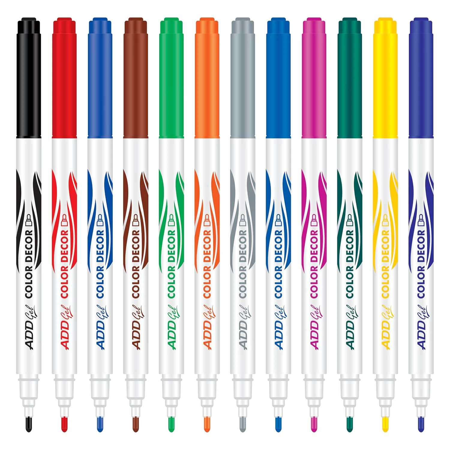 Add Gel Color Decor Sketch Pen 12 shades