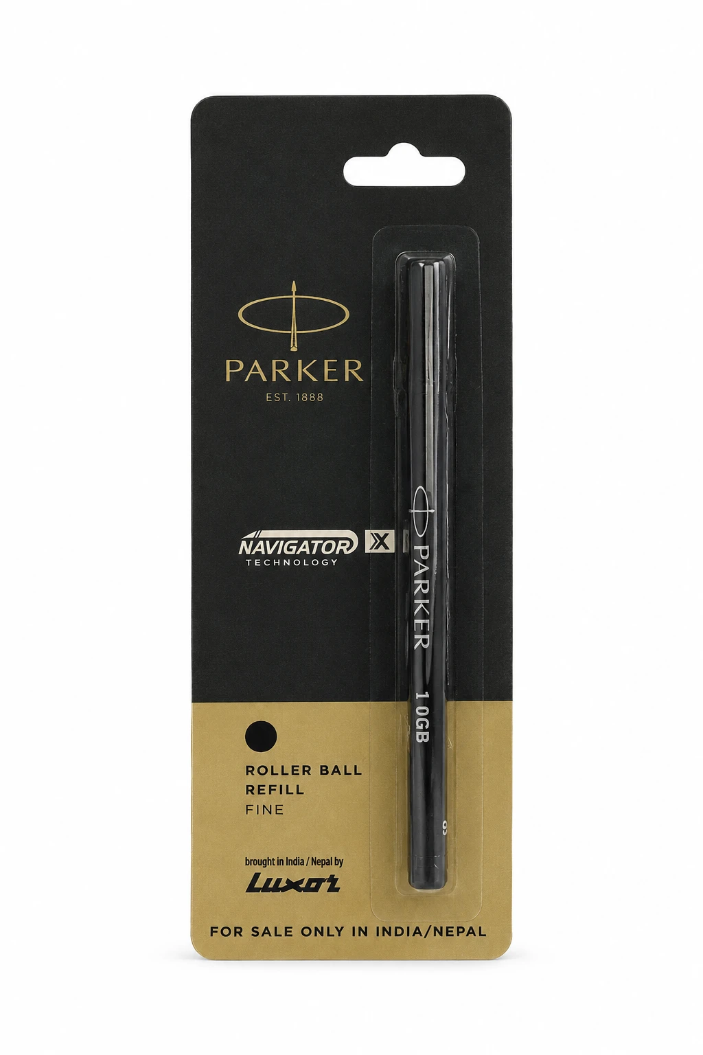 Navigator X Roller Ball Pen Black Refill Fine
