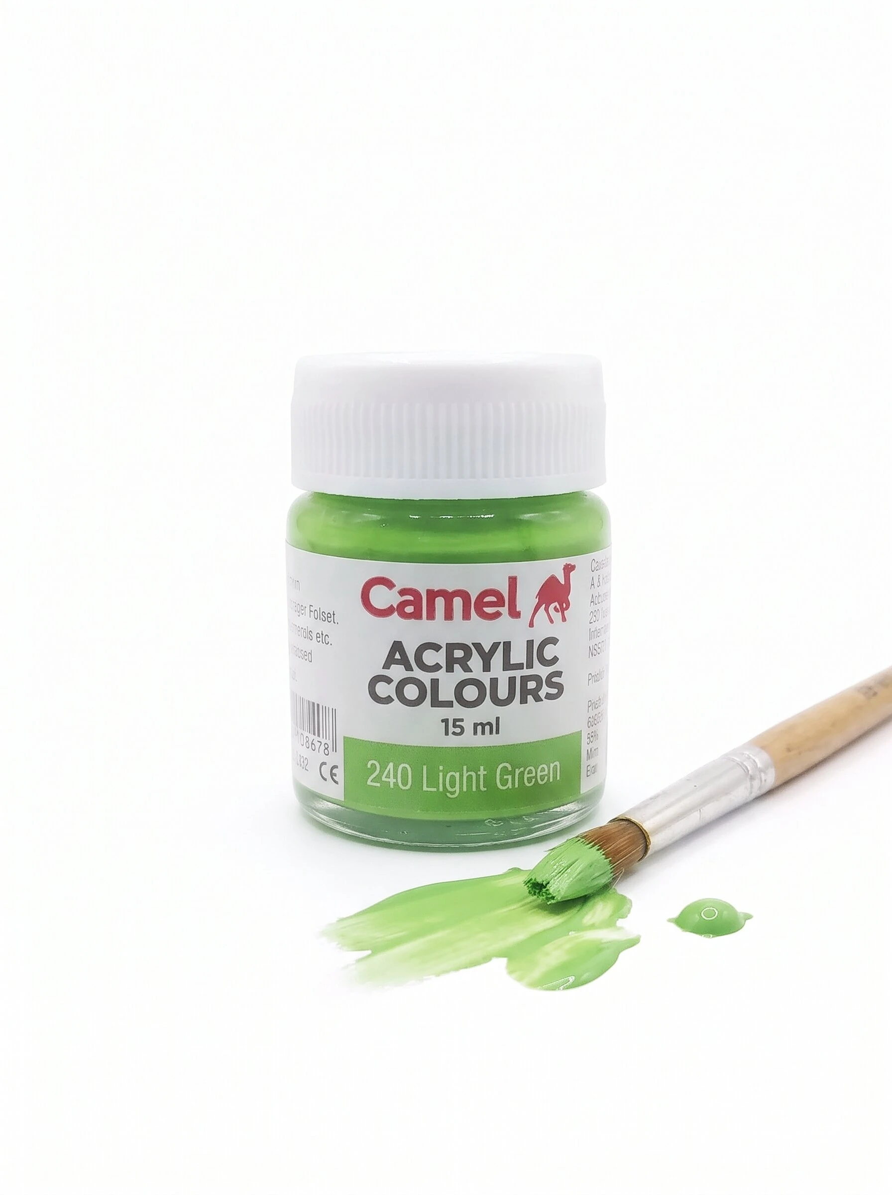 Camel Acrylic Colours 15 ml - 240 Light Green