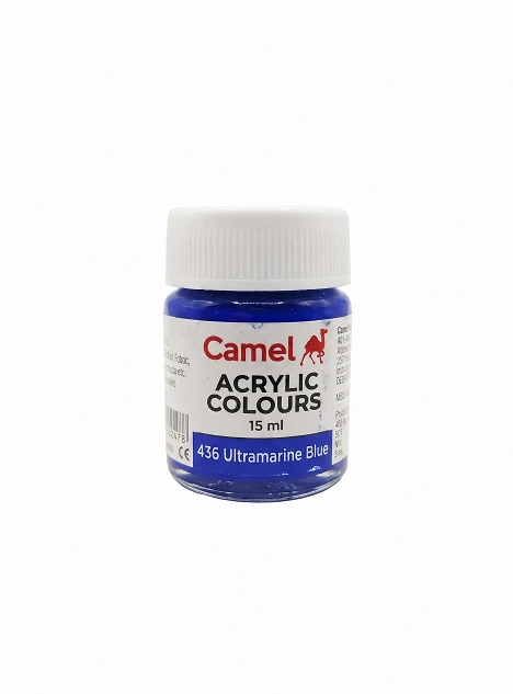 Camel Acrylic Colours 15 ml - 436 Ultramarine Blue