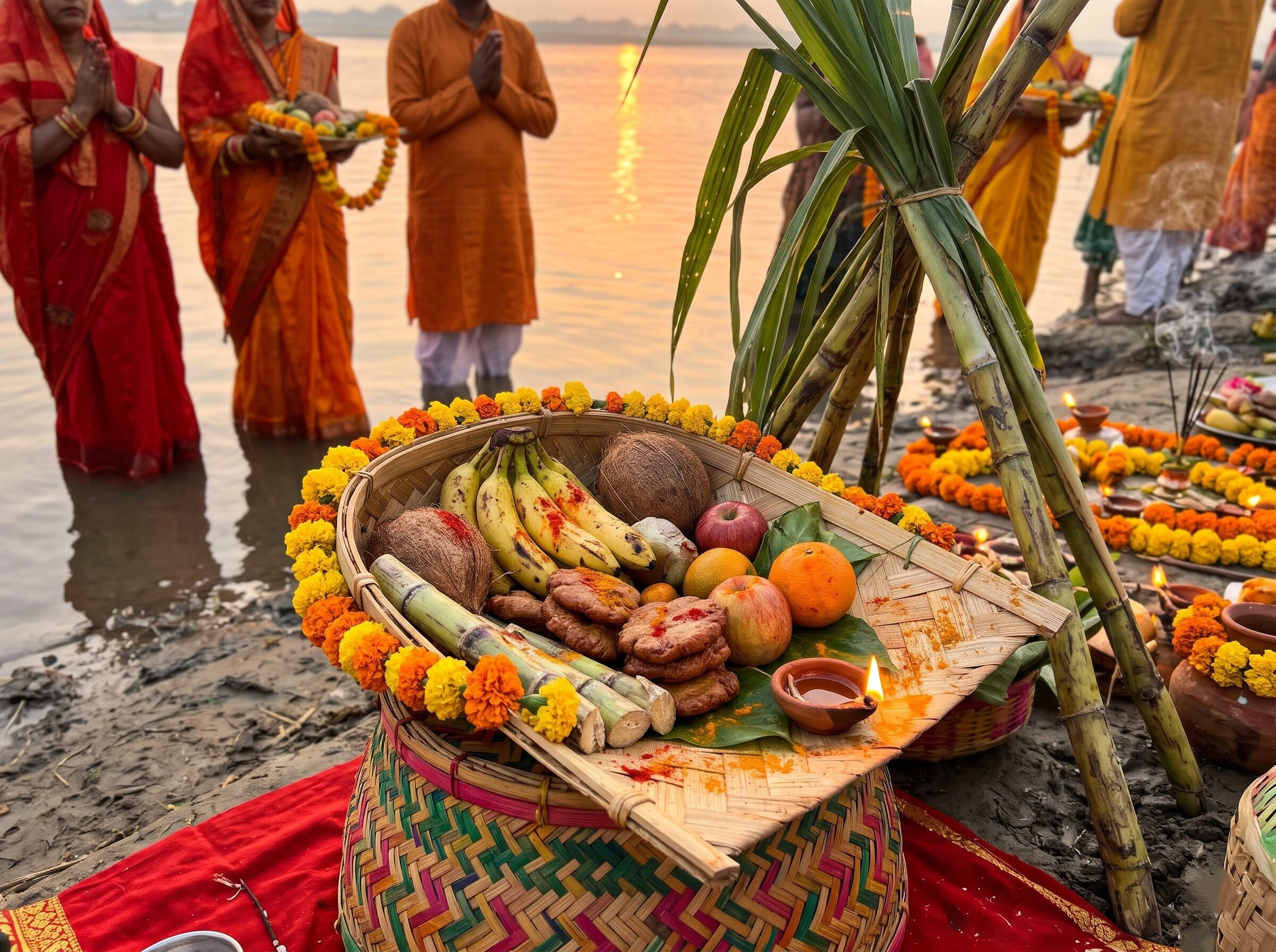Hanumanta Bamboo Soop (Sup) for Chhath Puja- Pack of 5