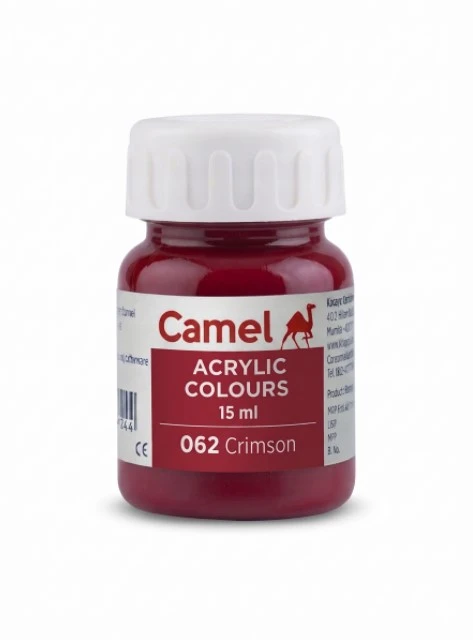 Camel Camel Acrylic Colours 15 ml - 062 Crimson