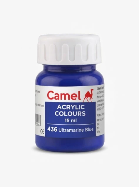 Camel Camel Acrylic Colours 15 ml - 436 Ultramarine Blue
