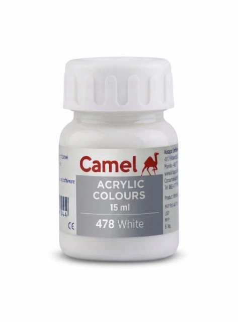 Camel Camel Acrylic Colours 15 ml - 478 White