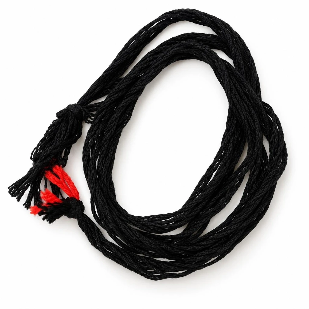 Mangal Arpan Black Cotton Dara Dor - Kamar Dhaga 34 CM for Puja & Festival (Pack of 5)