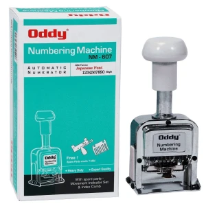 Numbering Machine 6 Digit With Japanese Machine Font Style &amp; Spare Parts