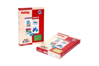 A4 Binding Sheets Blue Set (blue + Natural) &amp; Transparent