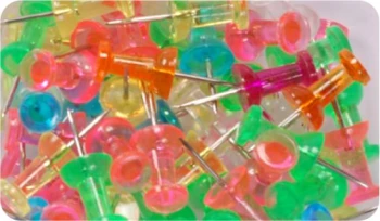 Push Pins Damroo Shape-transparent