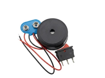 Buzzer, Snap Connector with Switch