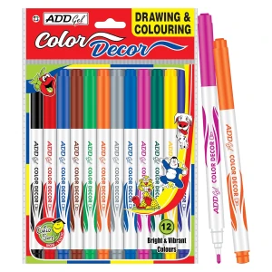 Color Decor Sketch Pen 12 shades