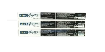Glycer Ball Pen Black Refill