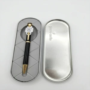 Jewel Black Chrome Ball Pen Black