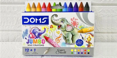 Jumbo Wax Crayons 13 Assorted Shades
