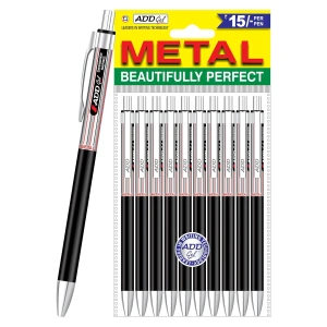 Metal B.P. Ball Pen Black
