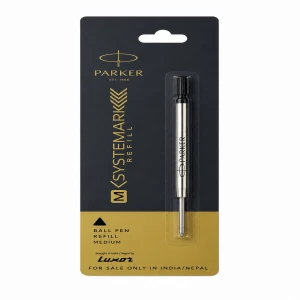 M Systemark Ball Pen Refill Medium Black