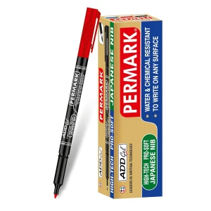 Permark Marker Pen Red