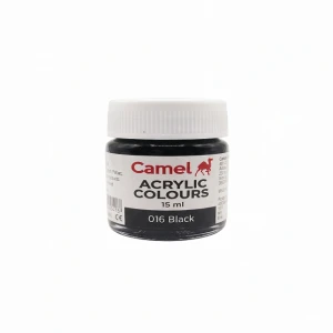 Acrylic Colours 15 ml - 016 Black