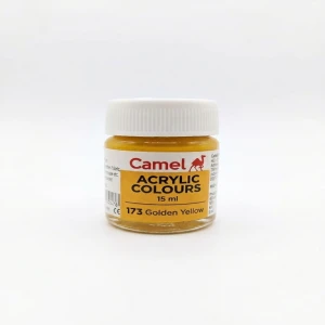 Acrylic Colours 15 ml - 173 Golden Yellow