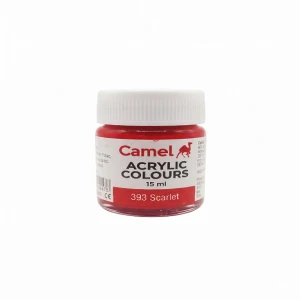 Acrylic Colours 15 ml - 393 Scarlet