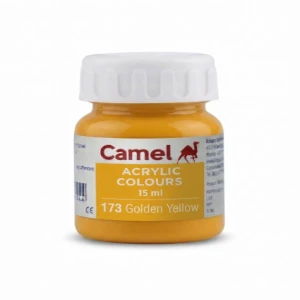 Camel Acrylic Colours 15 ml - 173 Golden Yellow