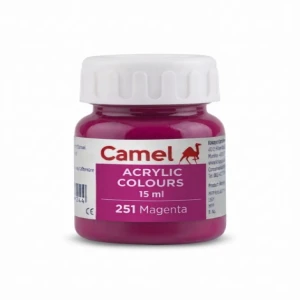 Camel Acrylic Colours 15 ml - 251 Magenta