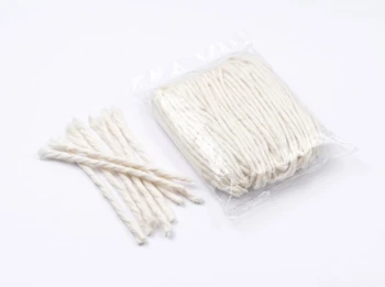 Long Cotton Wicks (Lambhi Rui Batti) for Daily Puja &amp; Aarti