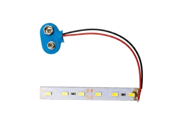 SMD LED Strip with 9V Battery Cap