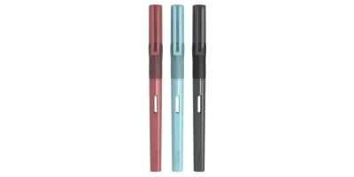 Titanium Liquid Fountain Pen Blue