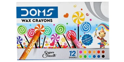 Wax Crayons 12 Shades